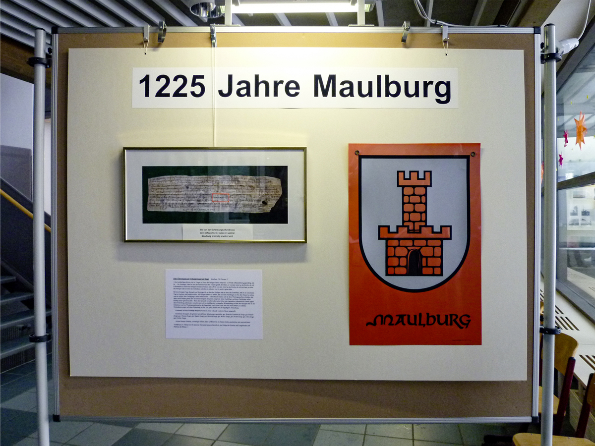 Ausstellung 1225 Jahre Maulburg