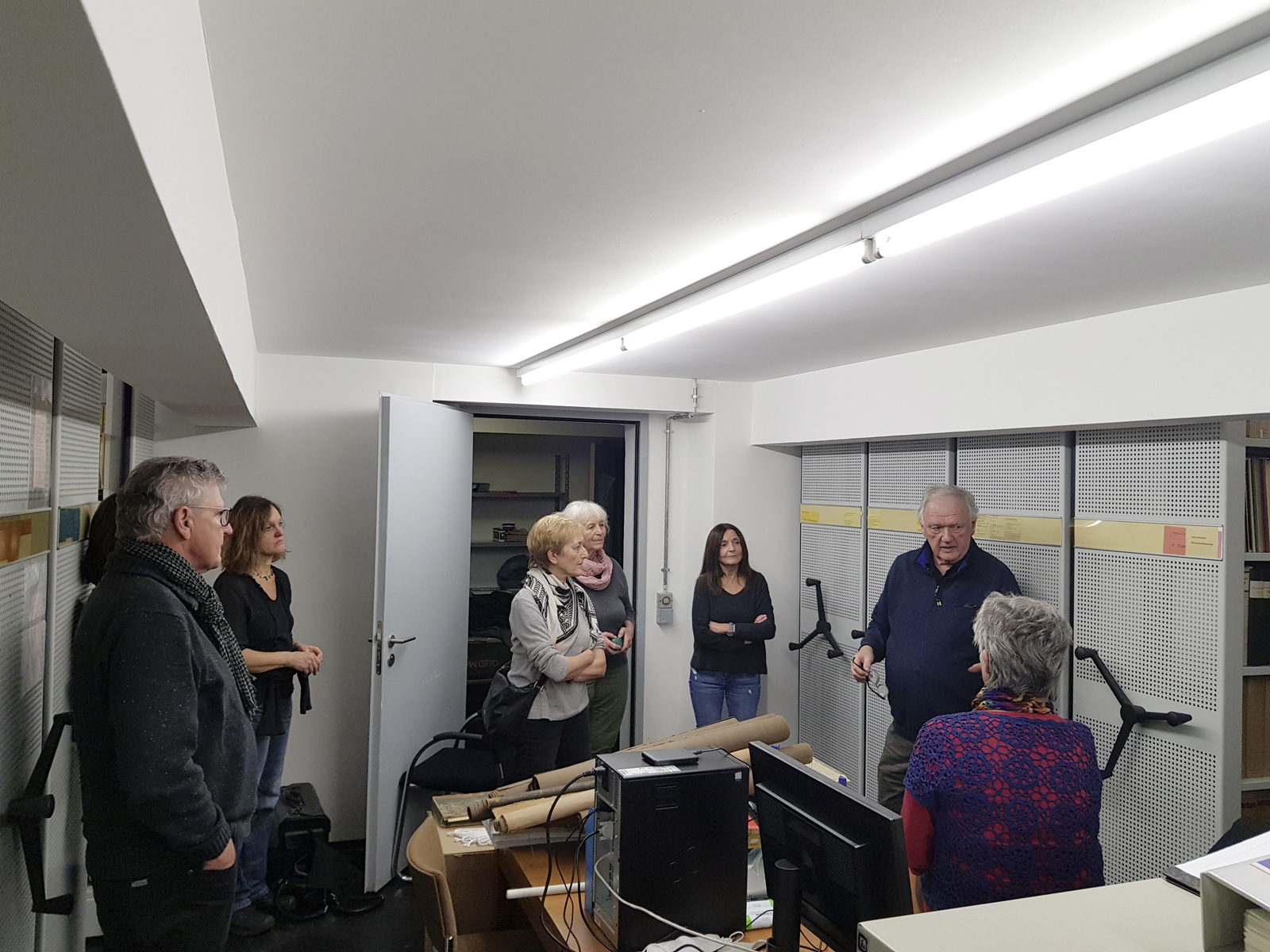 Führung durch das Gemeindearchiv im Rathaus Maulburg